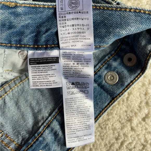 NWT Levi's Cinch Baggy High Rise Women's Jeans Size 29/31 - Picture 12 of 13